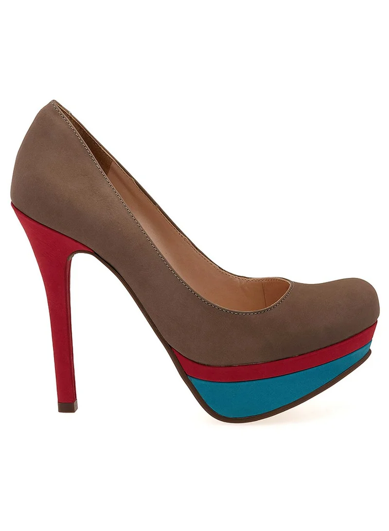 Via Marte Classic Platform Pumps