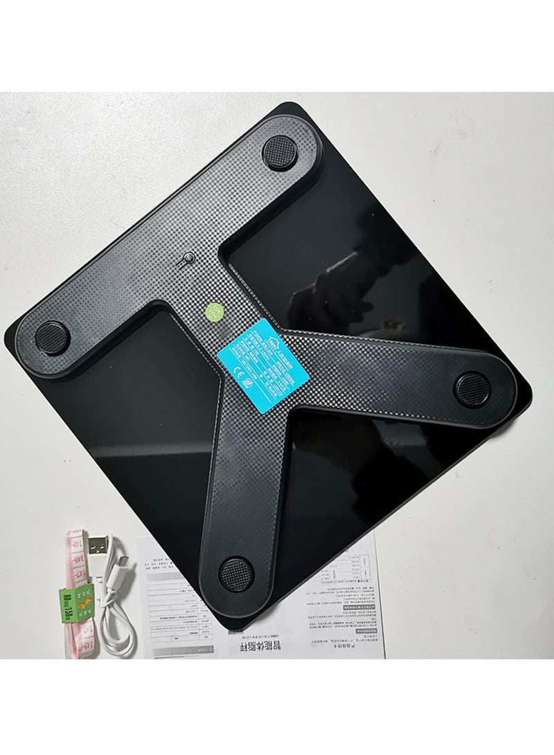 TIGER Smart Digital Body Scale with Smartphone App – Bluetooth Body Fat Scale, Weight & BMI Measurement, Sync with iOS & Android for Health Tracking, Accurate Weight Monitoring, Suitable for Family Use - Image 5