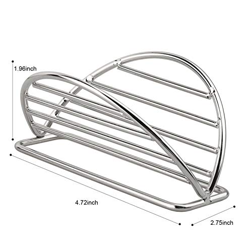 YellRin Taco Holder Stand Stainless Steel Taco Rack Tray Stand Up Holders Kitchen Set for Tortillas, Burritos, Parties & Restaurants (Taco Holders) - Image 2
