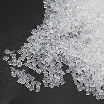 Betued 100g Hair Extension Keratin Granule Transparent Keratin Glue Pellet Granule Bead Hot Fusion Extension Glue Bead Accessory Tips for Hair Extension - Image 1