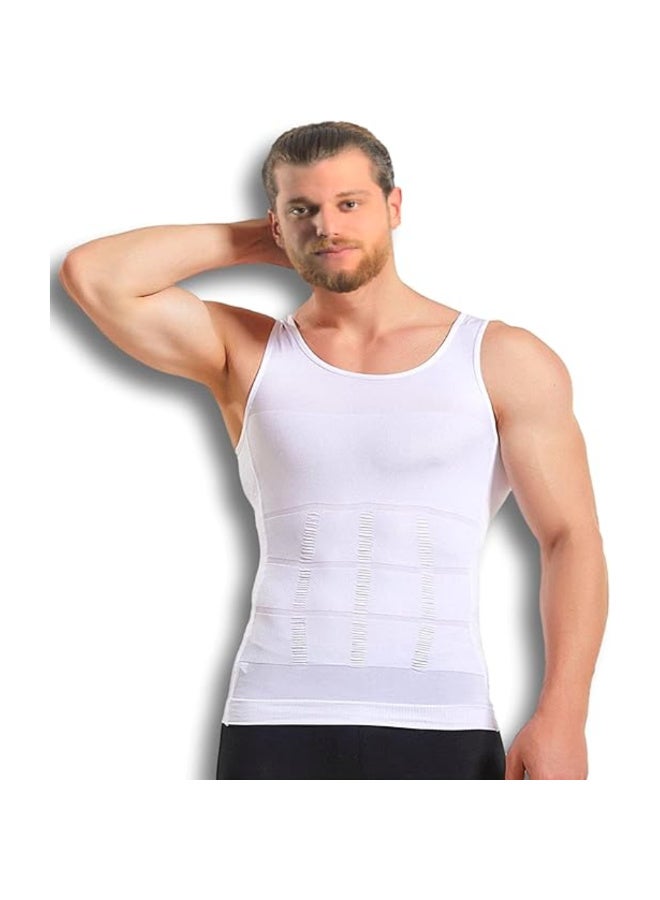 Spall Mens Slimming Body Shape Wear Corset Vest Shirt Compression Abdomen Tummy Belly Control Slim Waist  - Image 2