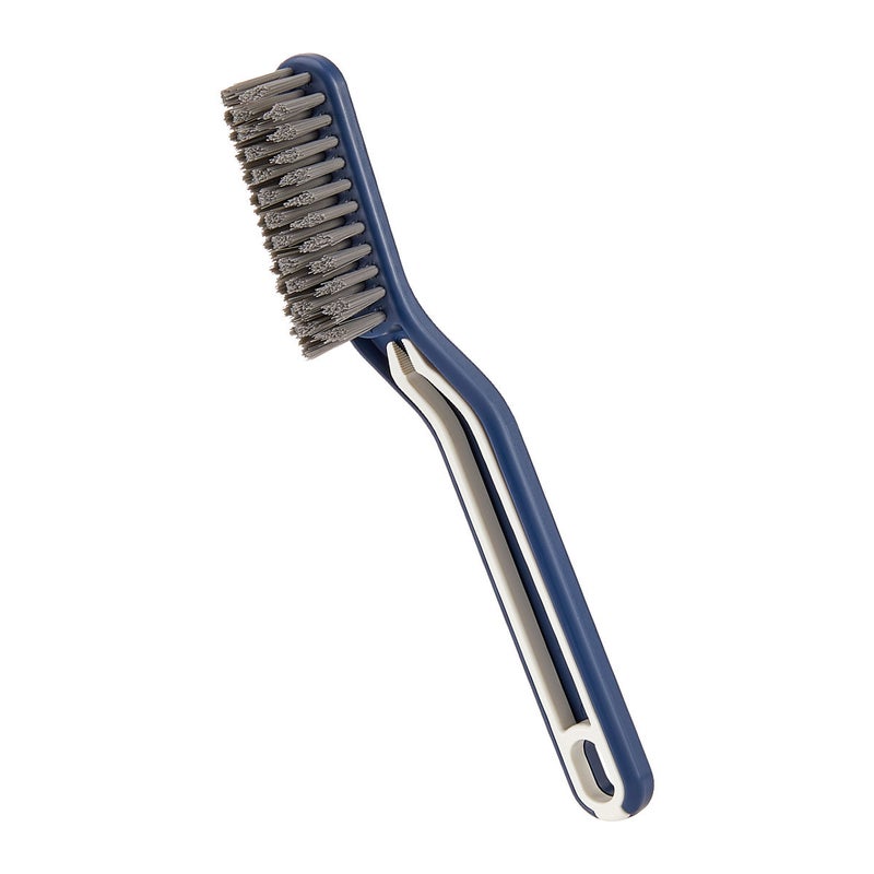 Floor seam brush bathroom floor brush bathroom gap floor washing Wall wash basin window tile bristle cleaning brush(Blue) - Image 1
