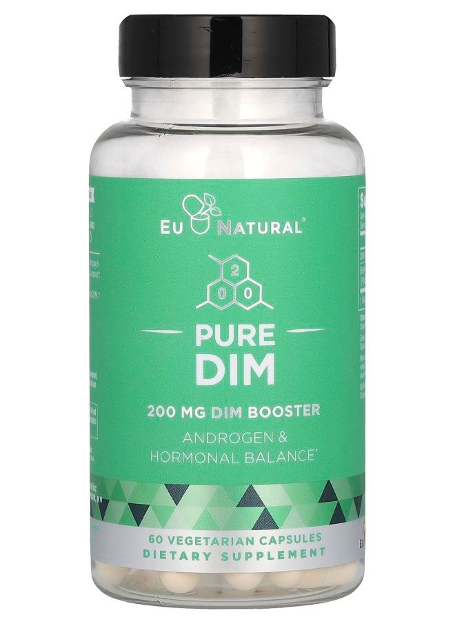 Eu Natural Pure DIM 200 mg 60 Vegetarian Capsules 