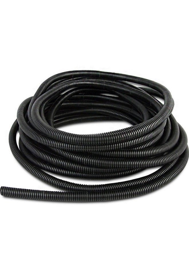 ESUPPORT E 1/2 Inch 20 Feet Split Loom Wire Flexible Tubing Conduit Hose - Image 1