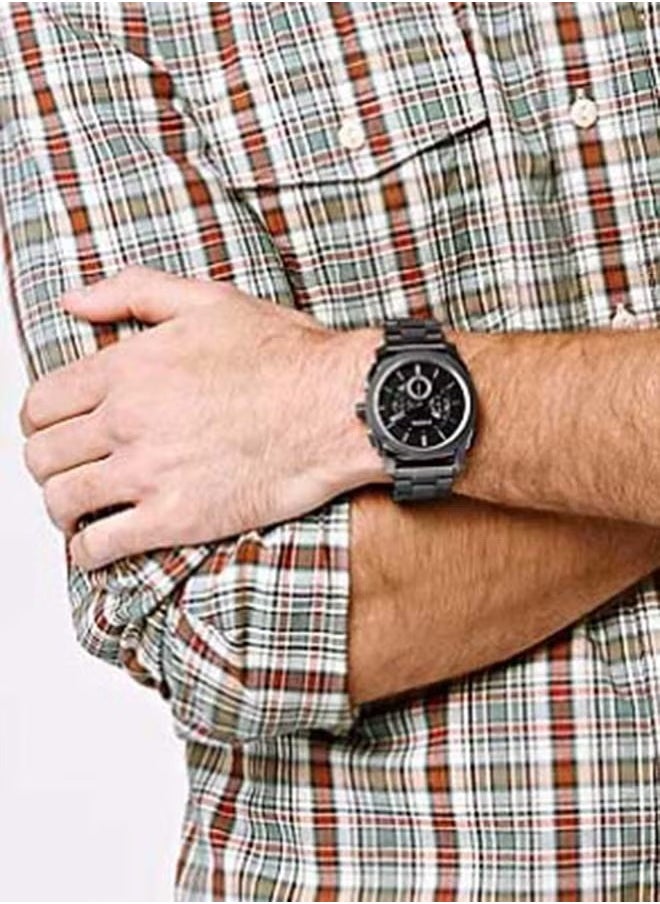 FOSSIL - Men's Water Resistant Chronograph Watch FS4662 - 45 mm - Black - Image 1