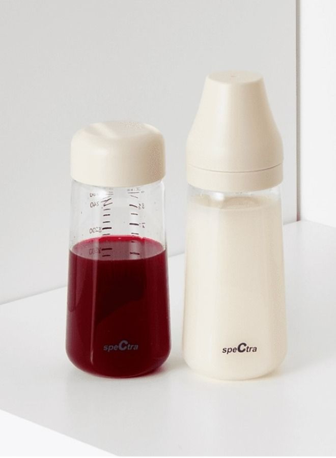 Spectra Baby Bottle Airtight Cap - Ivory - Image 2