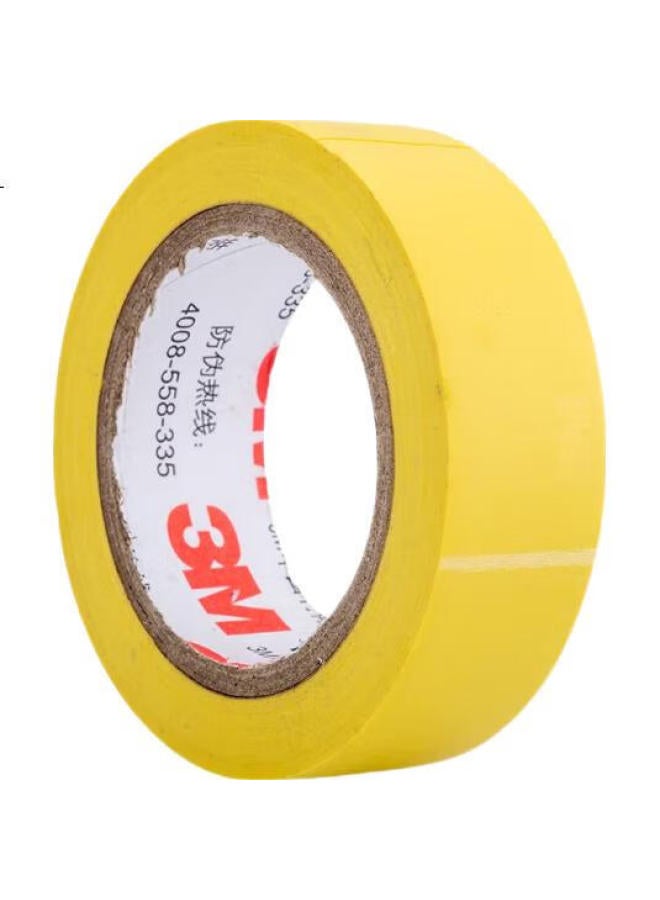 3M 3M 1500# Lead-Free Electrical Insulation Tape, Wear-Resistant, Moisture-Proof, Acid And Alkali Resistant, Yellow, 1 Roll - Image 3