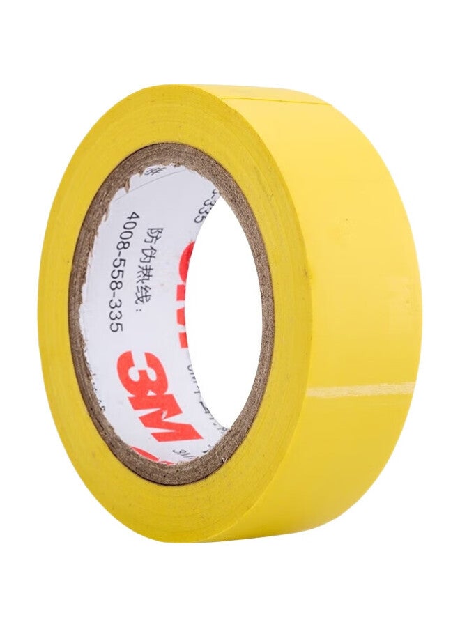 3M 3M 1500# Lead-Free Electrical Insulation Tape, Wear-Resistant, Moisture-Proof, Acid And Alkali Resistant, Yellow, 1 Roll - Image 1