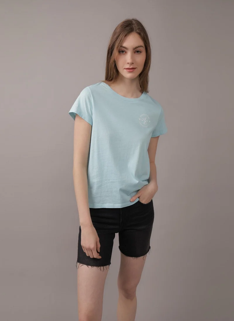 American Eagle Graphic Crew Neck T-Shirt