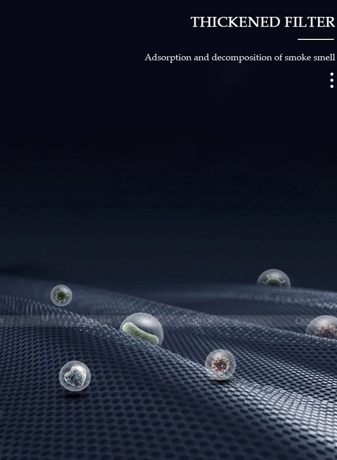 DUNISO Self extinguishing Ashtray 2 in 1 with Air Purifier Multifunctional Ashtray  Electronic Ashtray with Filter for Outdoor Home Office Indoor Decoration - Image 5