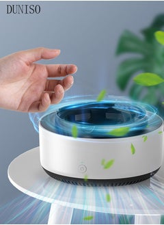 DUNISO Self extinguishing Ashtray 2 in 1 with Air Purifier Multifunctional Ashtray  Electronic Ashtray with Filter for Outdoor Home Office Indoor Decoration  - Image 1