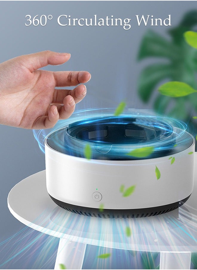 DUNISO - Self extinguishing Ashtray 2 in 1 with Air Purifier Multifunctional Ashtray  Electronic Ashtray with Filter for Outdoor Home Office Indoor Decoration - Image 1