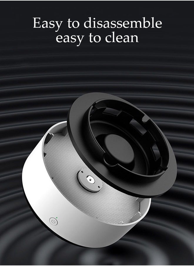 DUNISO - Self extinguishing Ashtray 2 in 1 with Air Purifier Multifunctional Ashtray  Electronic Ashtray with Filter for Outdoor Home Office Indoor Decoration - Image 1