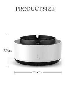 DUNISO Self extinguishing Ashtray 2 in 1 with Air Purifier Multifunctional Ashtray  Electronic Ashtray with Filter for Outdoor Home Office Indoor Decoration  - Image 4