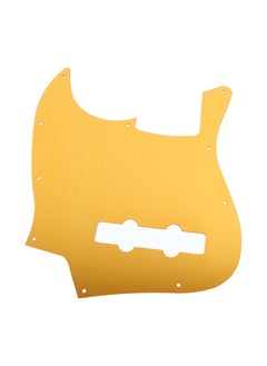 Electric Guitar Pickguard Front Pick Guard Jazz Bass Scratch Plate Aluminum Alloy Orange Gold
