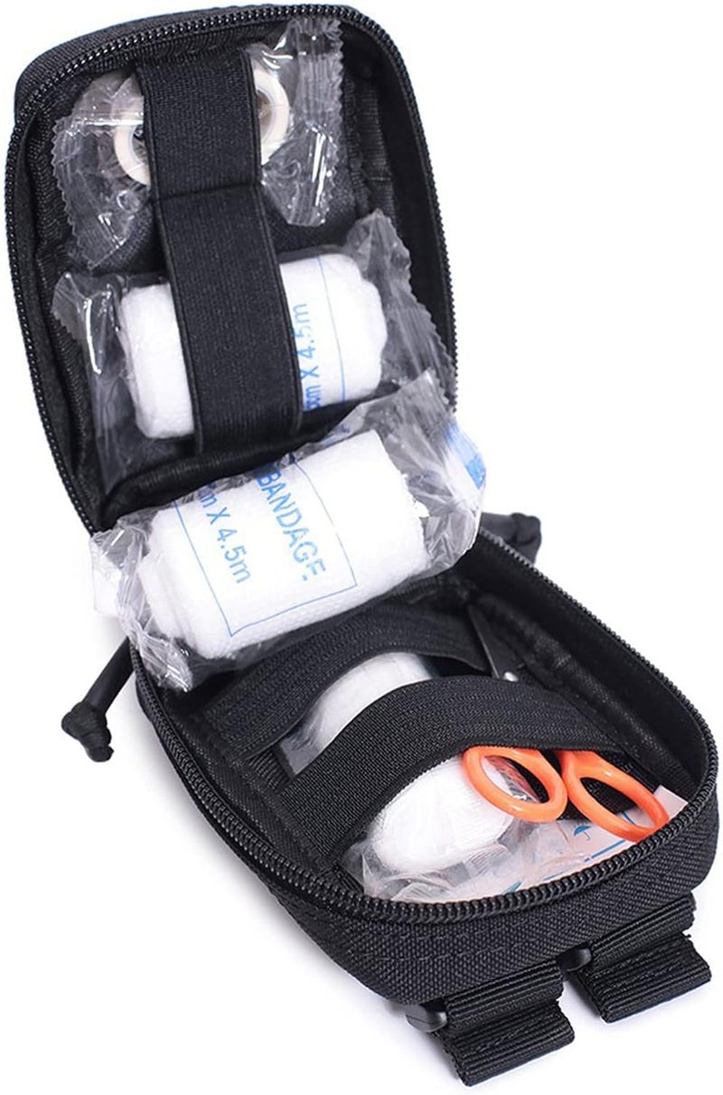 cheekyglo Portable Mini Small Package Small Waist Pack Multifunctional Utility Pouch Hanging Backpack Accessories for Hiking, Hunting, Camping,Black - Image 5