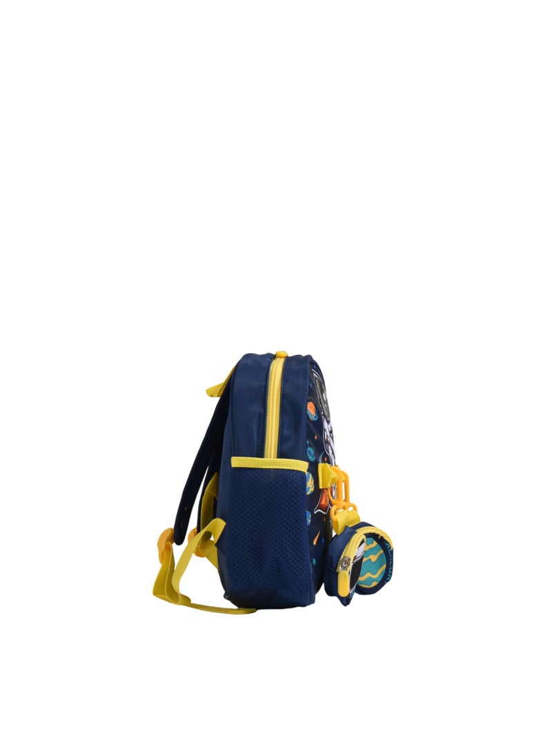 Supercute Kids Astronaut Backpack SF309 | 11 Inch Space Theme Small School Bag | Lightweight Children’s Backpack - Image 4