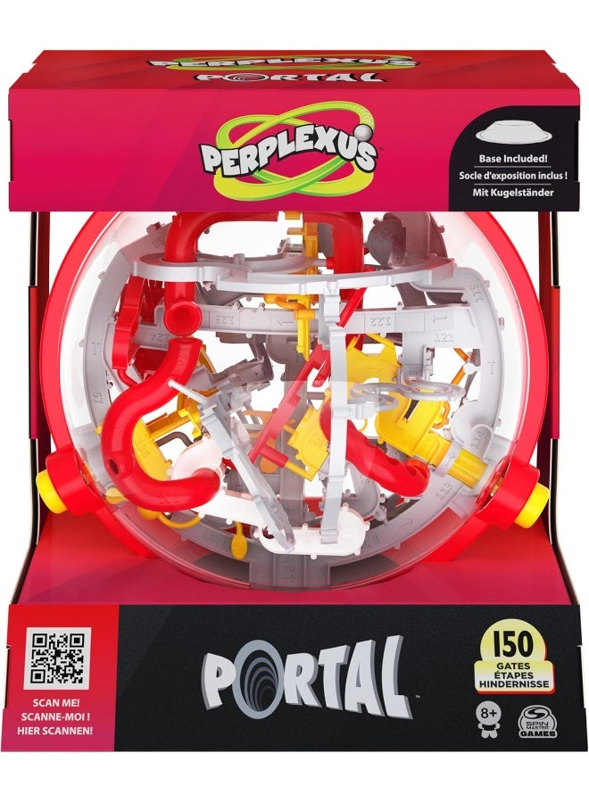 Spin Master Games Perplexus Portal, 3D Ball Maze with 150 Obstacles - and 50+ Tricky Portal Passages - Suitable from 8 Years - Image 1