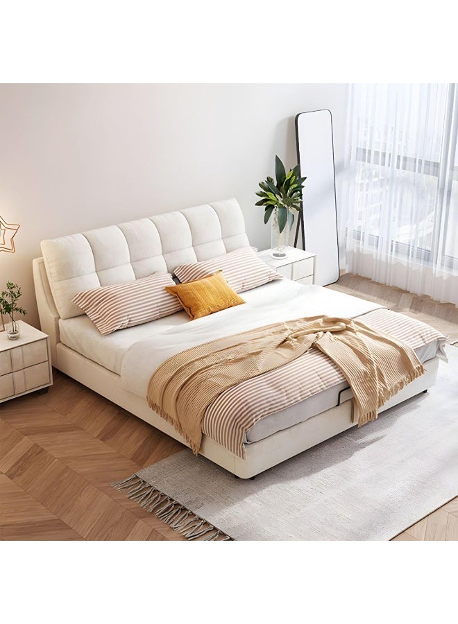 Ripple FURNITURE Ripple FURNITURE UAE Homes Contemporary Panel Rectangular Bed  - Image 4