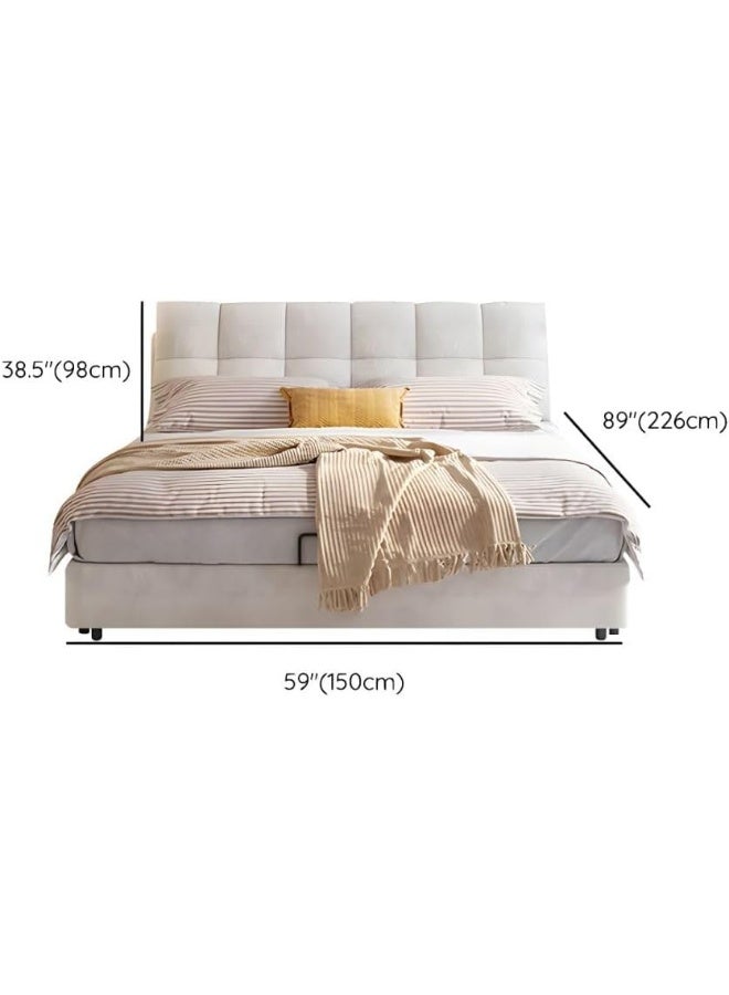 Ripple FURNITURE Ripple FURNITURE UAE Homes Contemporary Panel Rectangular Bed  - Image 3