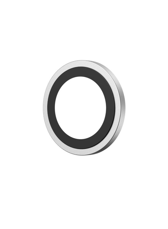 ديفيا واقي عدسة آيفون 17 آير فضي – زجاج مقوّى مع إطار تيتانيوم حماية فاخرة بتقنية AR مزدوجة ووضوح فائق 99% - Image 1