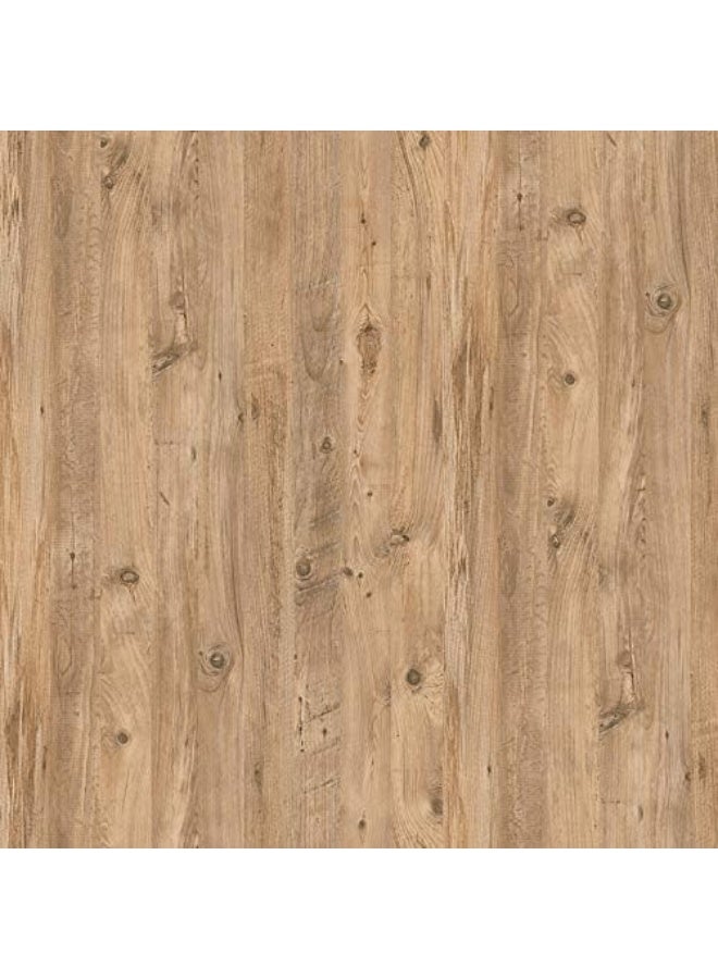 Coffee Table, Medium Rectangular Brown Engineered Wood Table with Metal Frame, Industrial Modern Design, Easy Assembly for Living Room & Home Office - Image 2