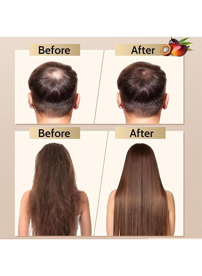 Luxfume Batana Oil Natural Hair Butter Raw Batana Oil for Hair Growth with Castor Seed Oil and Shea Butter Batana Oil Enhance Hair Strength Prevent Hair Loss Repair Splitting Drying Hair Growth Oil 100ml - Image 3