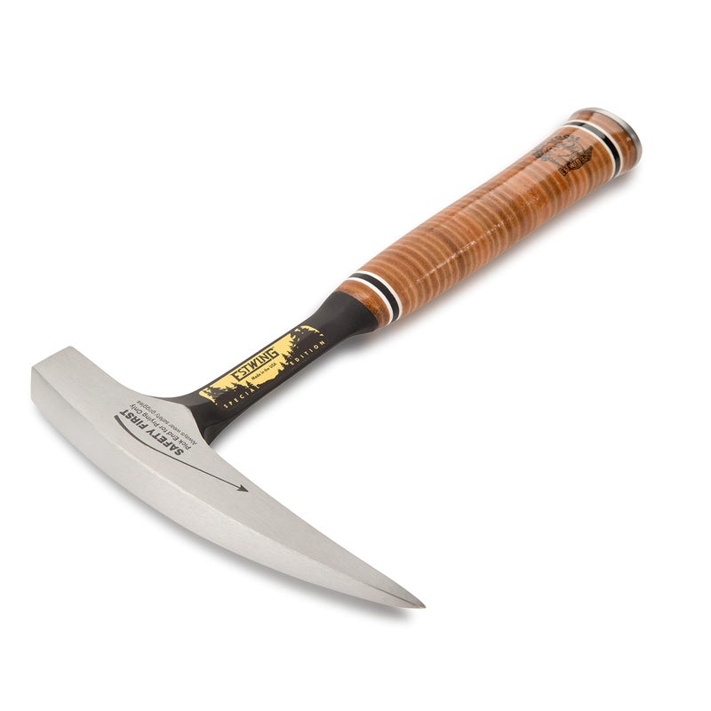 Estwing ESTWING Special Edition Rock Pick - 22 oz Geology Hammer with Pointed Tip & Genuine Leather Grip - E30SE  - Image 2