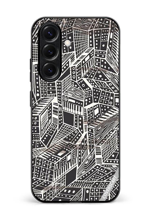 Protective Case Cover For Samsung Galaxy S25 Layer Design Multicolour