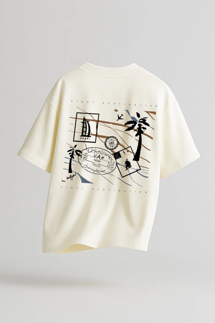تيربلي ريل UAE Verified | Off-White T-Shirt