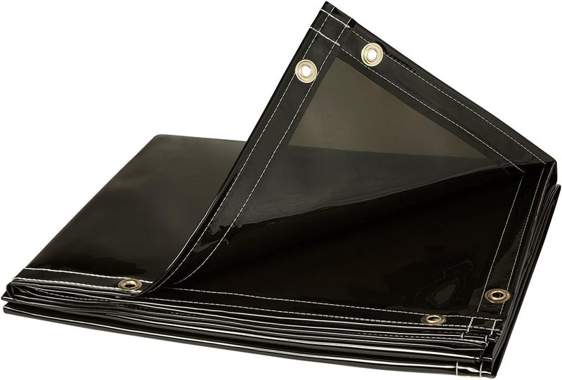 Welding Curtain, 6 FTW, 6 ft, Charcoal Gray