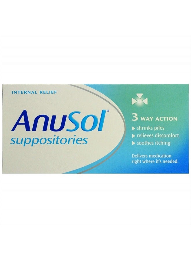 Anusol effective, soothing relief from pain and discomfort associated with internal hemorrhoid's Suppositories (24) - Image 3