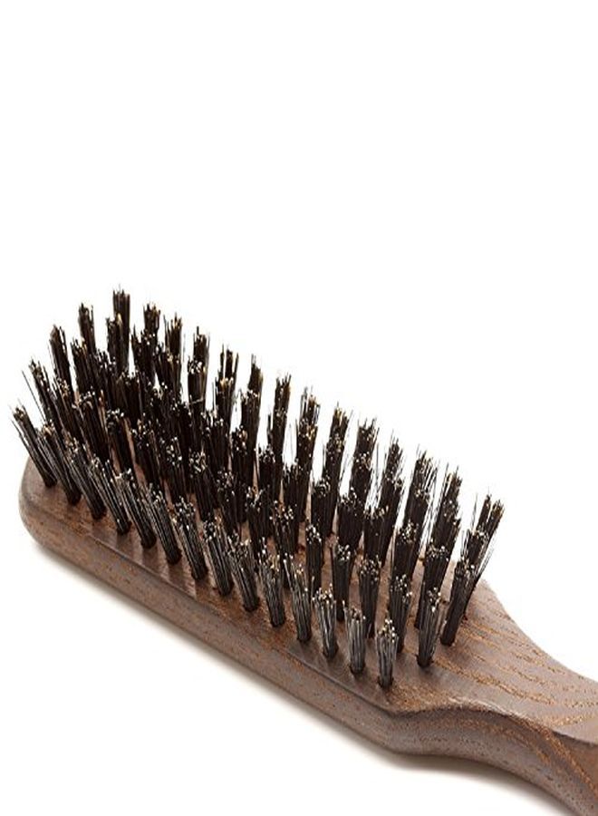 Fendrihan 5 Row Thermowood Ash Hairbrush With Boar Bristles Made In Germany - Image 2