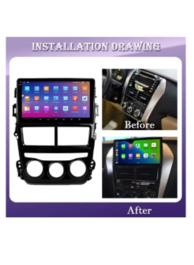 Android Screen for Toyota Yaris 2018 2019 2020 4GB RAM 32GB Storage Support Apple CarPlay Android Auto 9 Inch HD Touch Screen Built-in Bluetooth Radio USB WiFi Play Store Backup Camera Included - Image 2