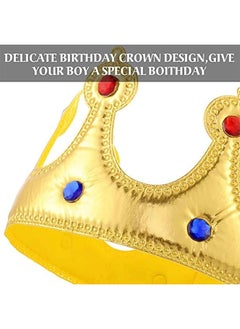 3 Pieces Birthday Crown Set Boy Sash and Button Pins  Party Supplies - pzsku/Z16A9FE1A7BACFD83587BZ/45/_/1730364089/71c69a6b-c69d-467c-bd6c-462dbb6e99f1