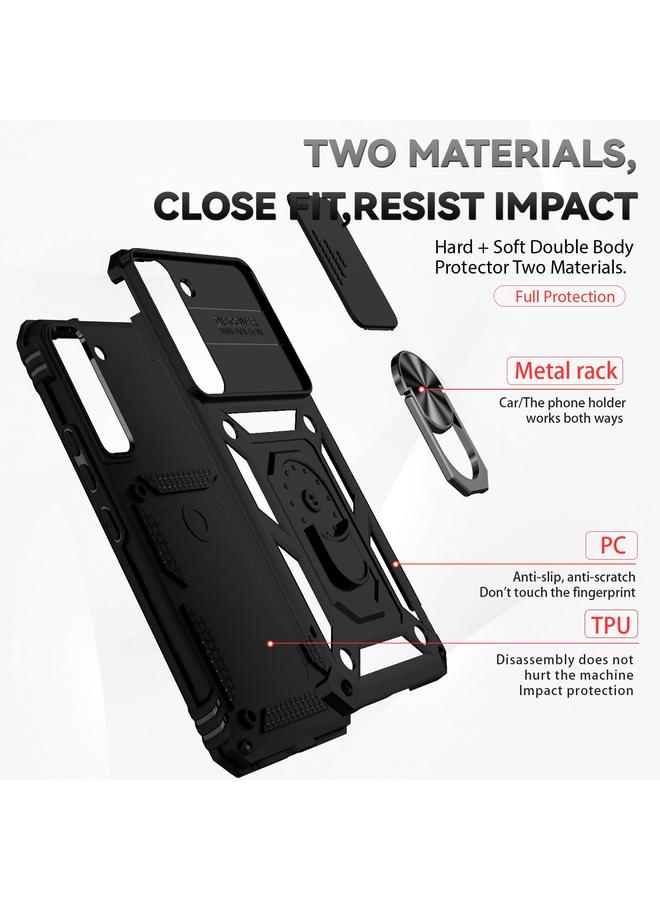 S-TOP Case For Samsung Galaxy S22 5G Sliding Camshield Holder Phone Case - Image 2