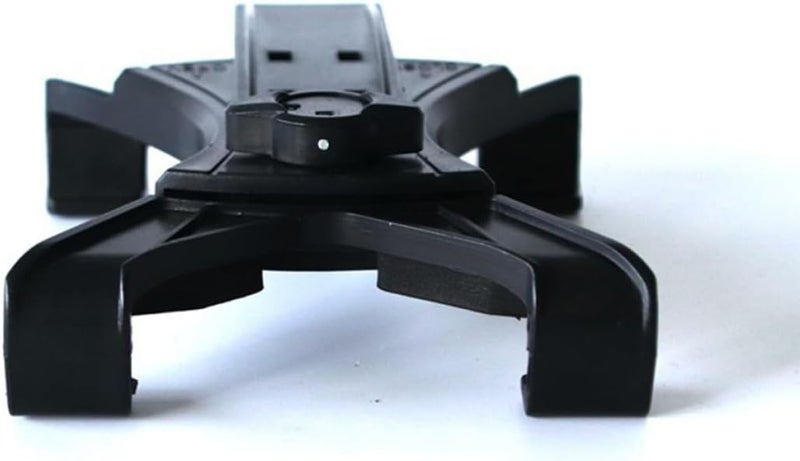 Tablet Stand Live Tablet Supporter with Plastic Clamp Tripod Base for Portable Tablet Black Holder for Streaming and Video Calls - Image 3