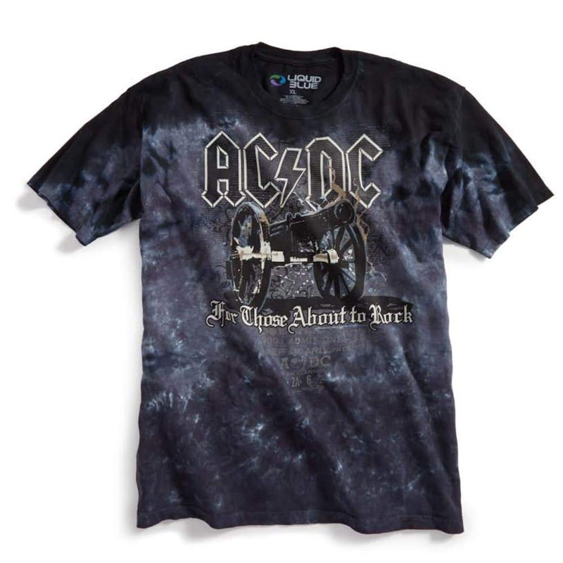 Liquid Blue Men's AC/DC Cannon T-Shirt, Multi, X-Large - Image 4
