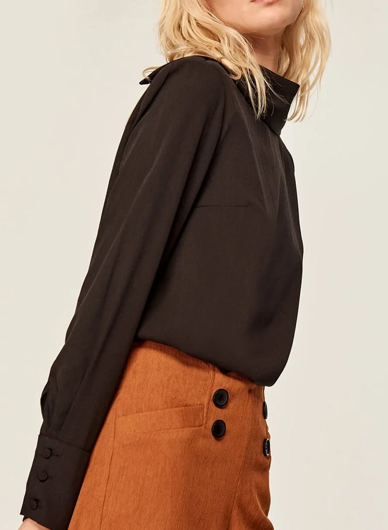 trendyol High Neck Top