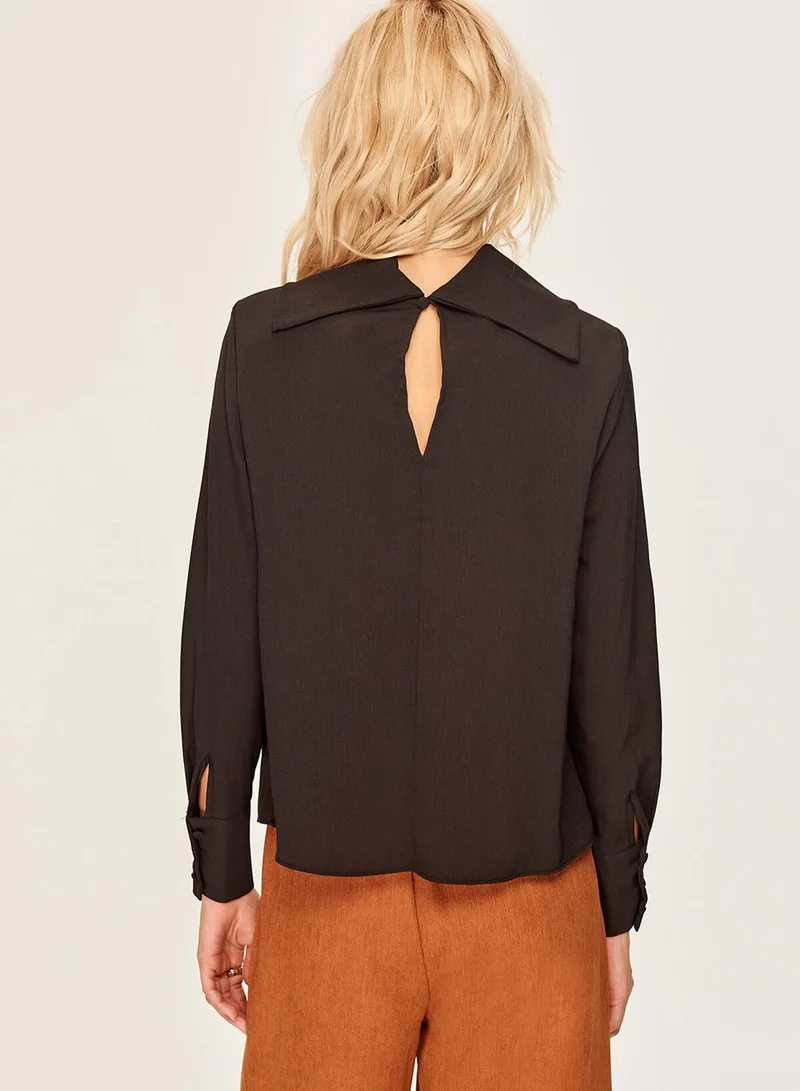 trendyol High Neck Top