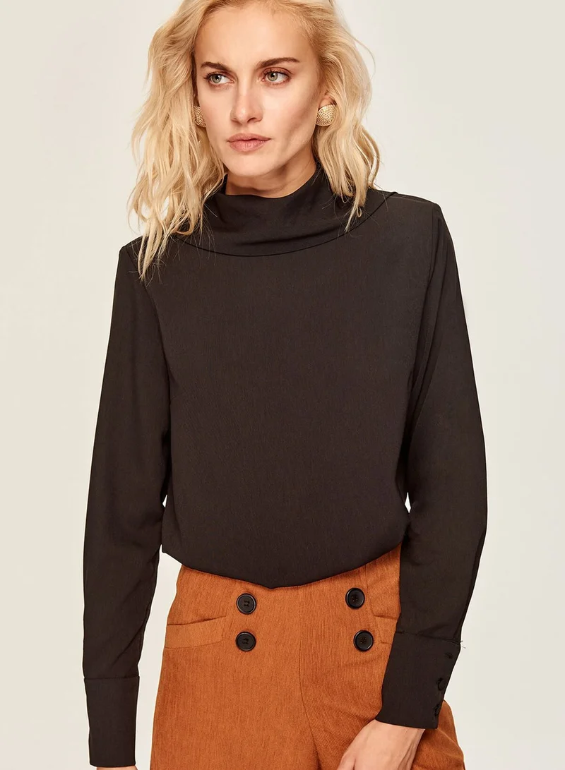 trendyol High Neck Top