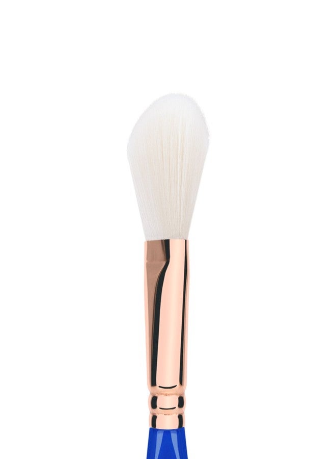 Bdellium Tools Professional Makeup Brush - Golden Triangle 962 Slanted Blusher - With All Vegan and Soft Synthetic Fibers, For Contouring and Highlighting (Blue, 1pc) - Image 2