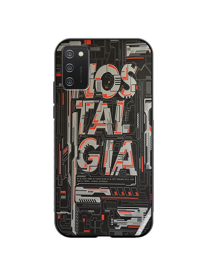 VR CREATIVE Protective Case Cover For Samsung Galaxy A03s Nostalgia Design Multicolour - Image 1
