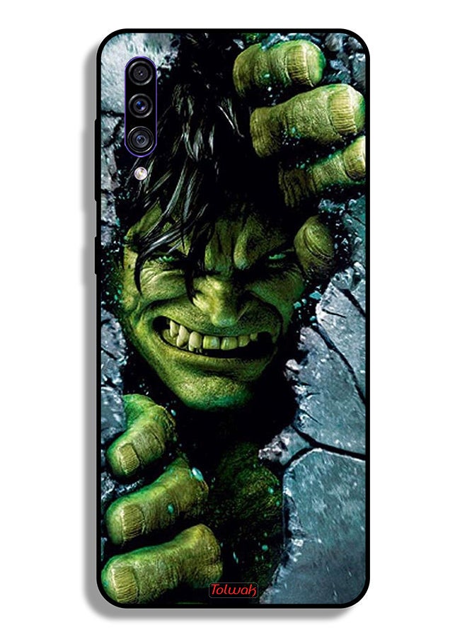 Tolwak Samsung Galaxy A50 Protective Case Cover Incredible Hulk - Image 1