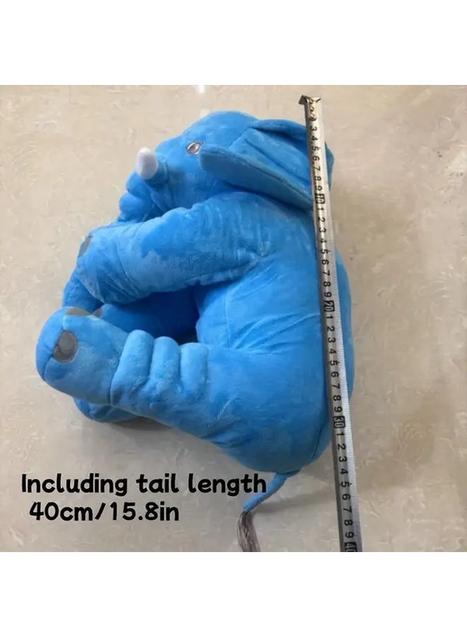 Pink Adorable Plush Elephant Toy Soft Cuddly Companion For Halloween Thanksgiving Christmas Gifts - Image 3