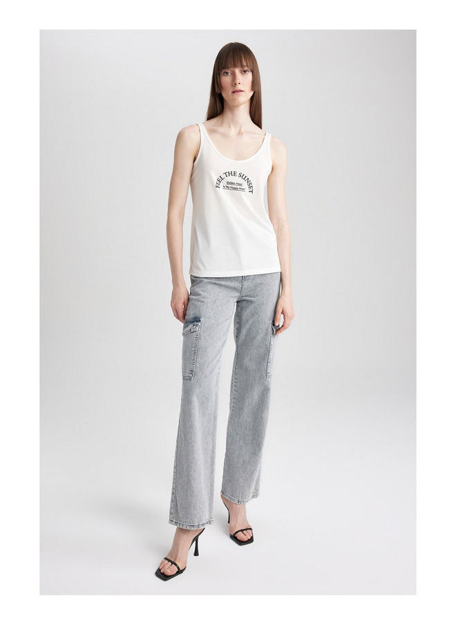 DeFacto - Woman Regular Fit Crew Neck Knitted Athlete - Image 1