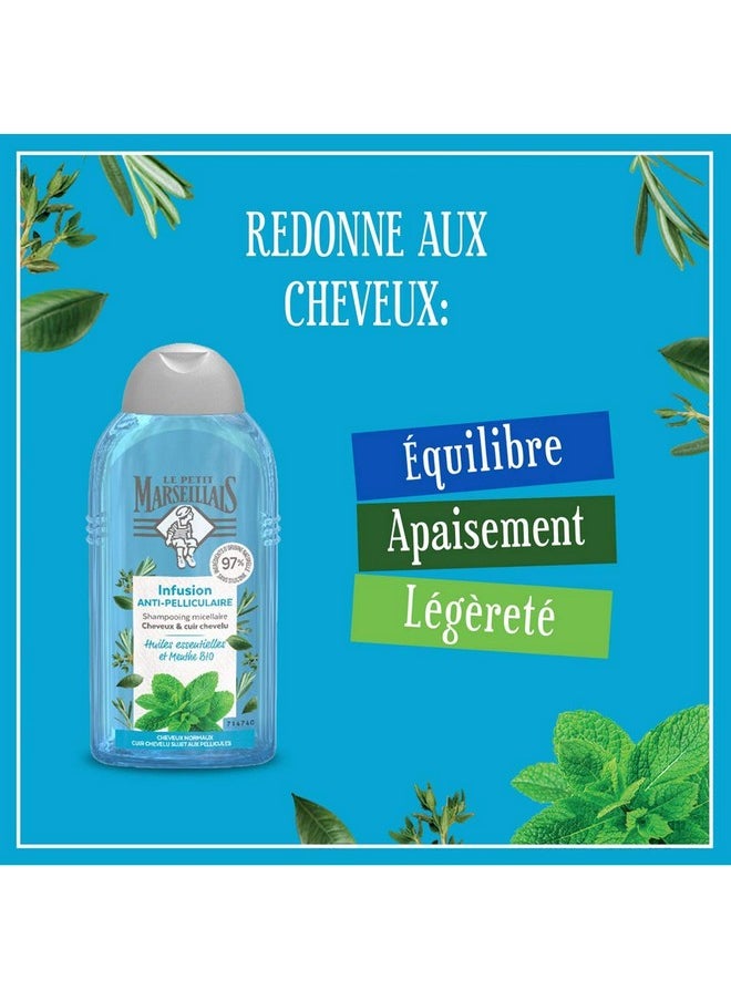 LE PETIT MARSEILLAIS Shampoo Anti Dandruff Mint Essential Oil  - Image 3