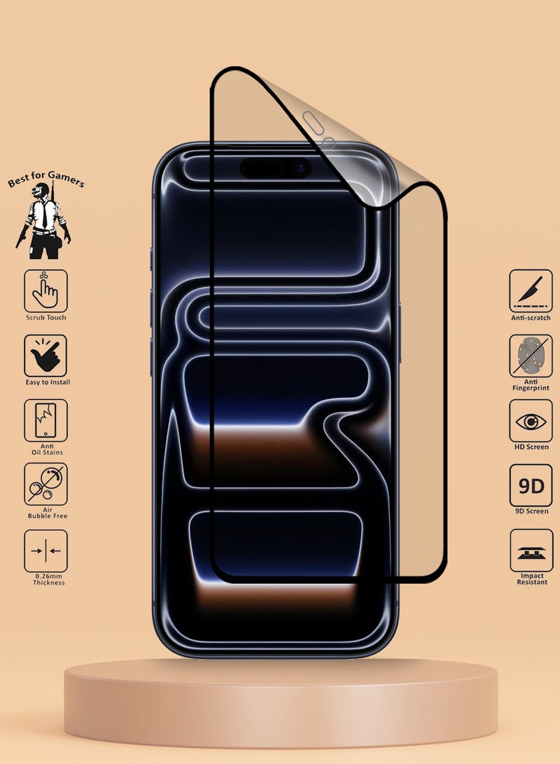 Techie 2 Pack Apple iPhone 17 / iPhone 17 Pro / iPhone 16 Pro Matte Ceramic Screen Protector Film - Image 2