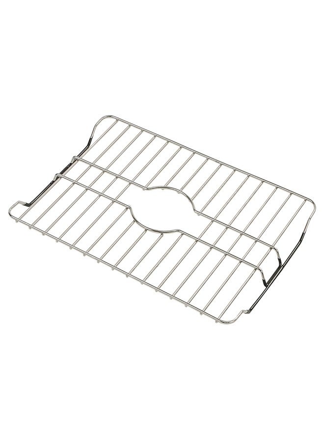 SunnyPoint 304 Stainless Steel Sink Protector Rack - Rust-Resistant Grid for Kitchen Sink Bottom, Scratch Prevention, Drainage Support - Fits Sinks with Interior Base 17.5" x 12.4" - Image 1
