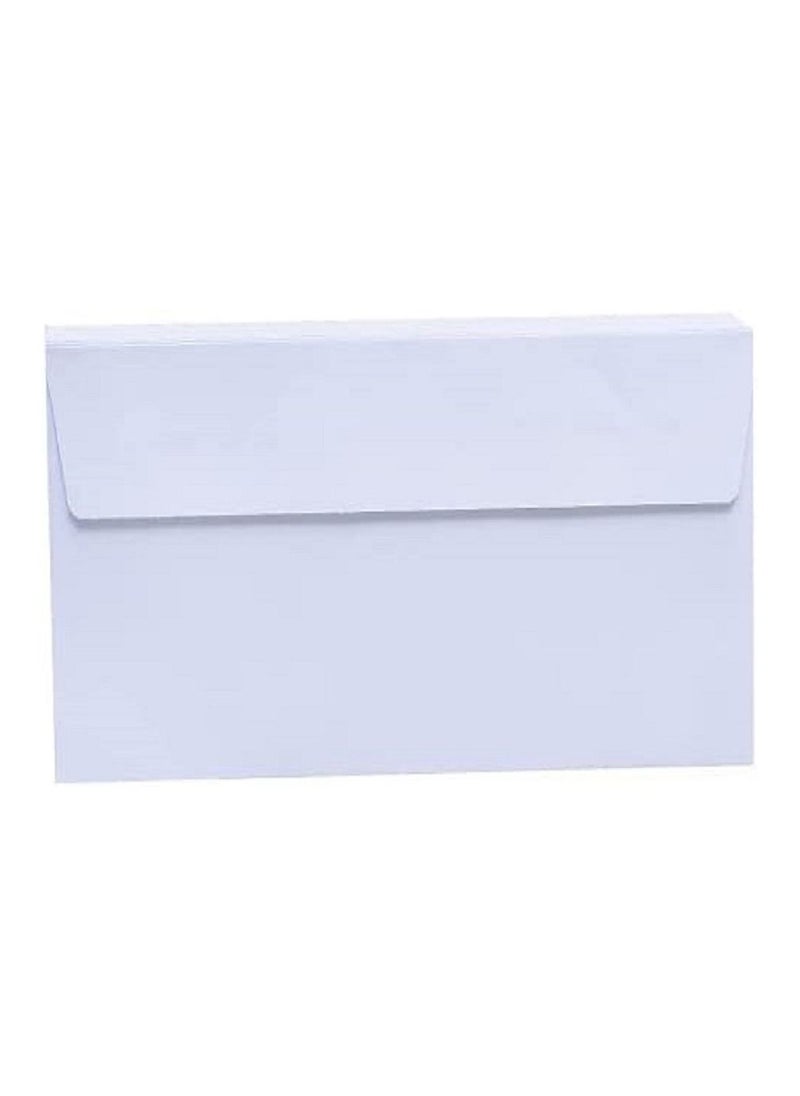 Gazelle - Pack of 50 Pieces Envelopes DL - White size 110*220 - Image 1